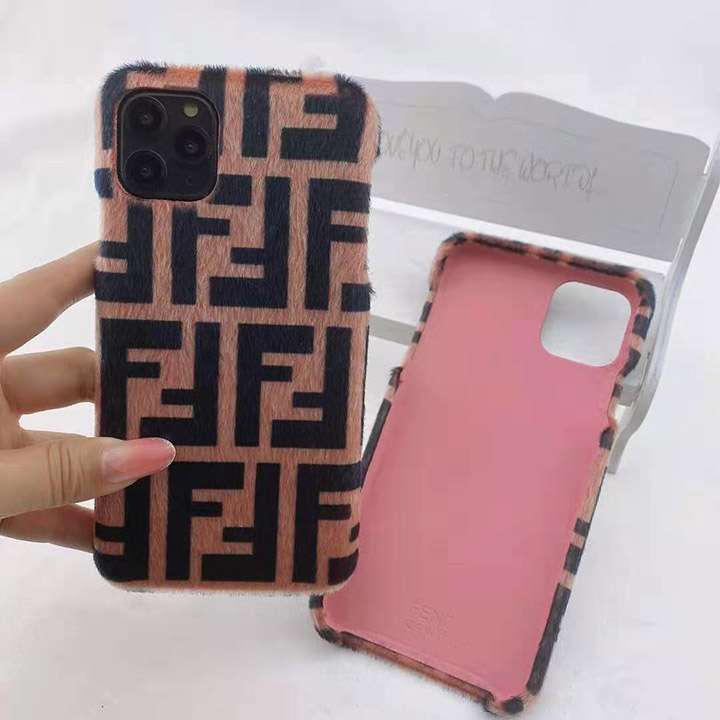 Fendi iphone12miniケース シンプル風