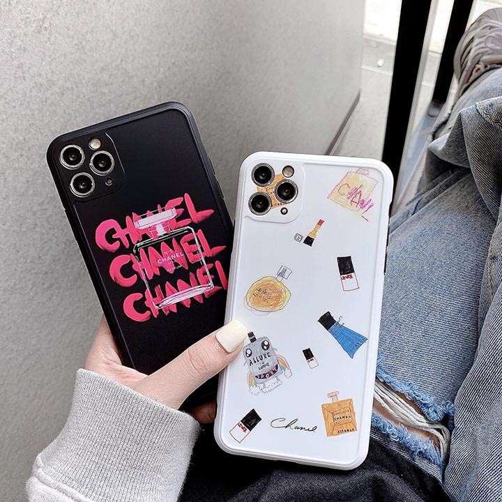 ブランド保護ケースiphone12promax/12mini chanel