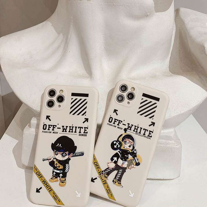 アイフォン 8 plus/8 カバー Off White