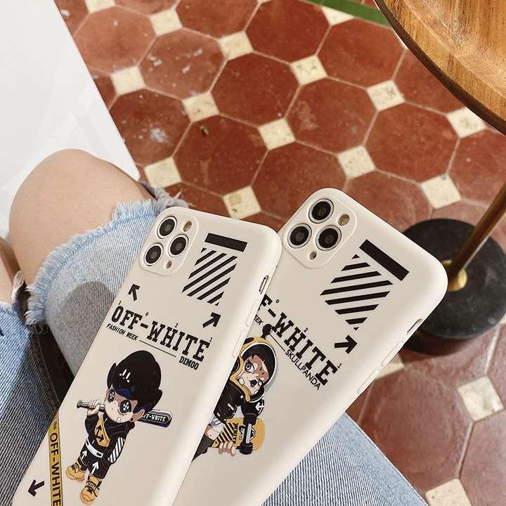 流行り iphonexr/xs/xs max Off White 携帯ケース