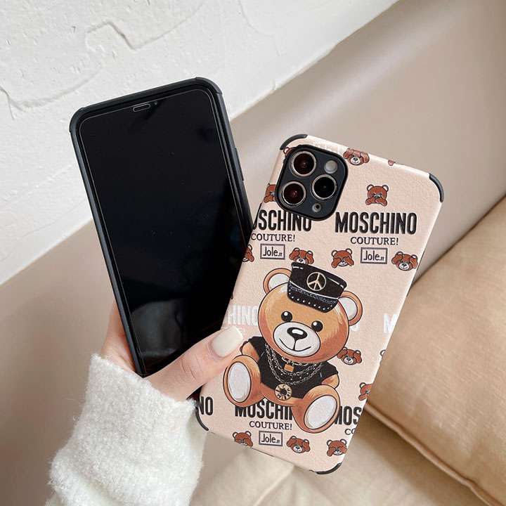 シリコンスマホケースMoschino iPhone 12mini