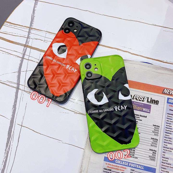 iPhone 12promax/12mini カップル風 ケース Comme des Garçons