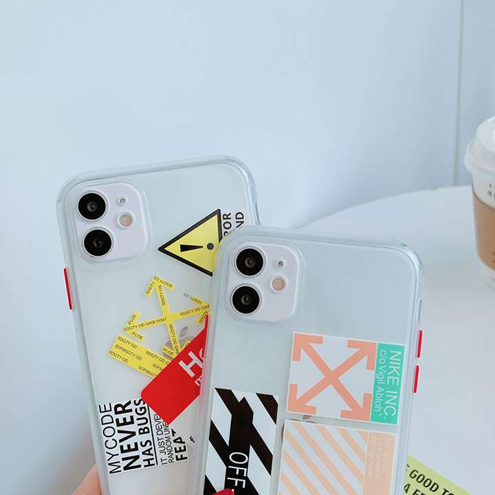 アイフォーンXR スマホケース Off White 豪華