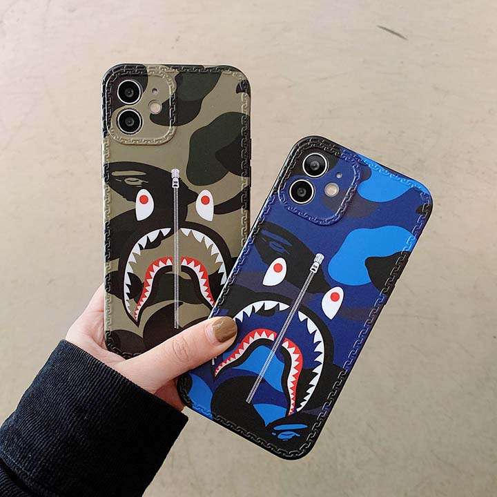 アイフォーン12 全面保護 保護ケース Bape