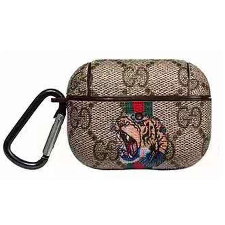 エアーポッズ ケース 高質革貼 Gucci