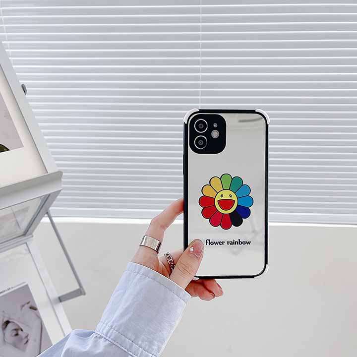 iphoneXR Murakami Sunflower保護ケース光沢感