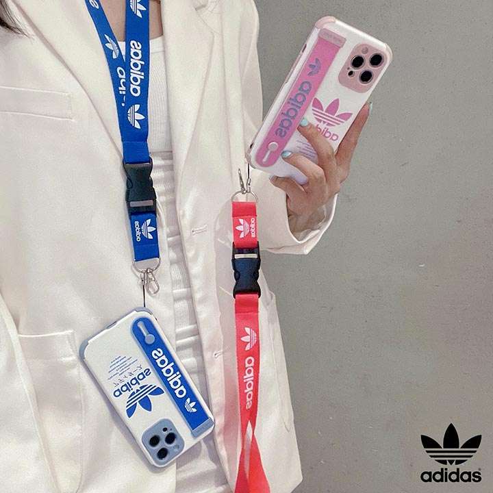 ブランド字母プリントiphone8 プラス/8カバーadidas