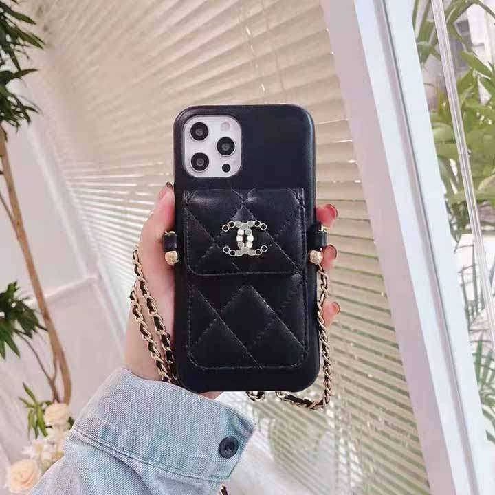 iphone13 pro/13mini chanel カバー チェーン