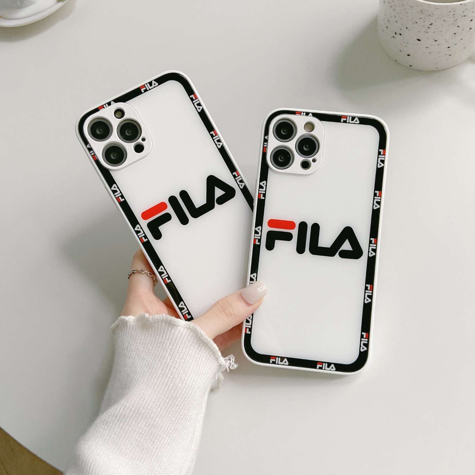 全面保護 FILA iphoneXR カバー