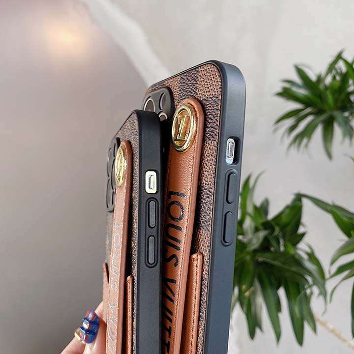 vuitton iphoneXS/XR/XSMAX手首ストラップ付きケース