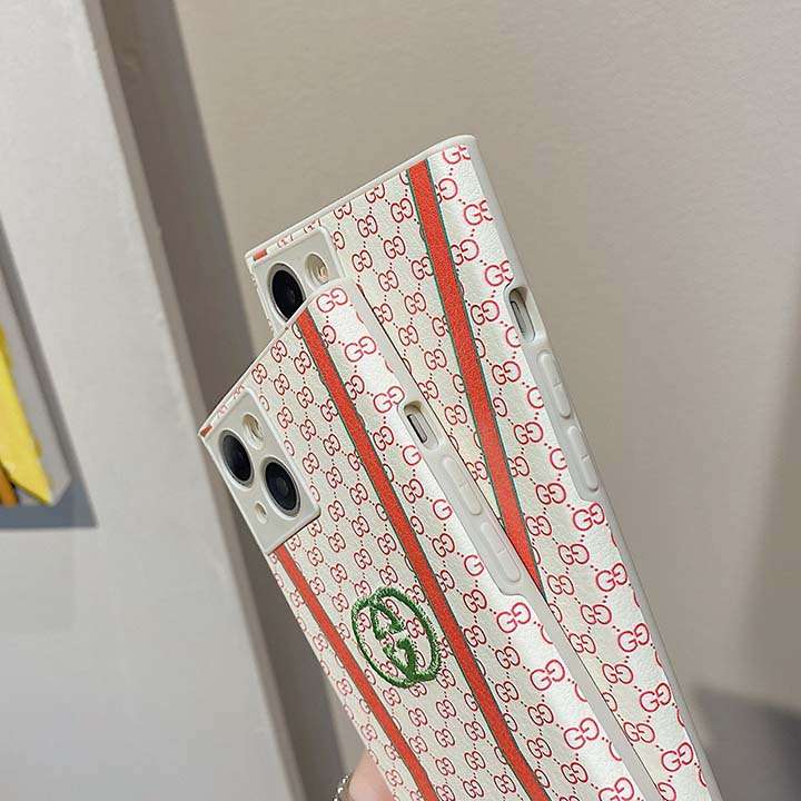 iPhone 12mini/12promax カバー ロゴ付き Gucci