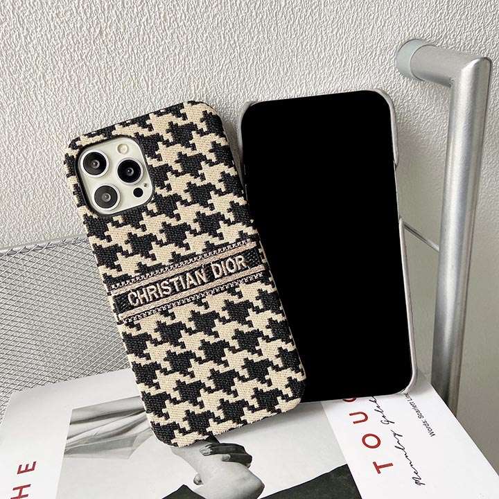 ロゴ付きDior iphone12mini/12proカバー