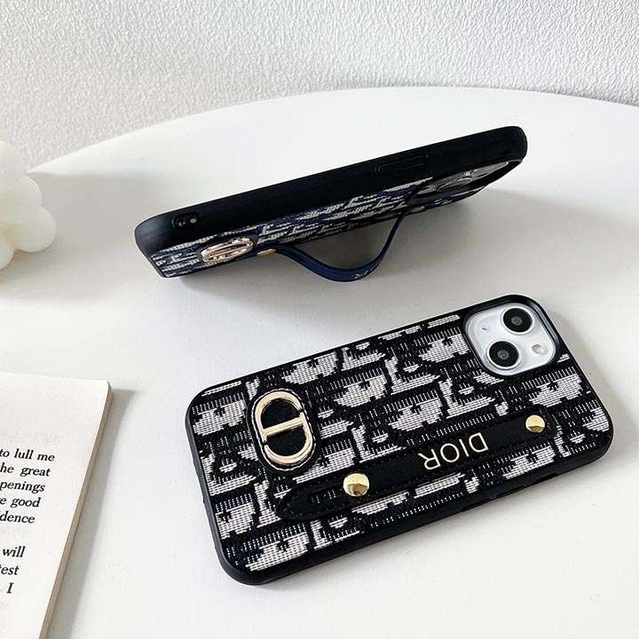 iphone12mini dior 手首ストラップ付き ケース