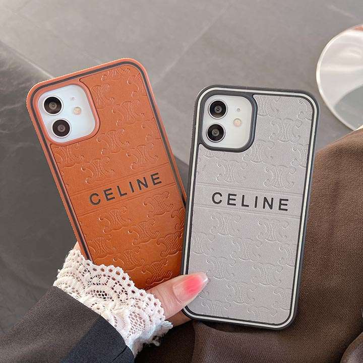 celine iphone8 plus/8 革製 保護ケース