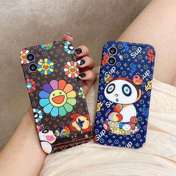 かわいい保護ケースMurakami Sunflowerアイフォン 11 プロマックス