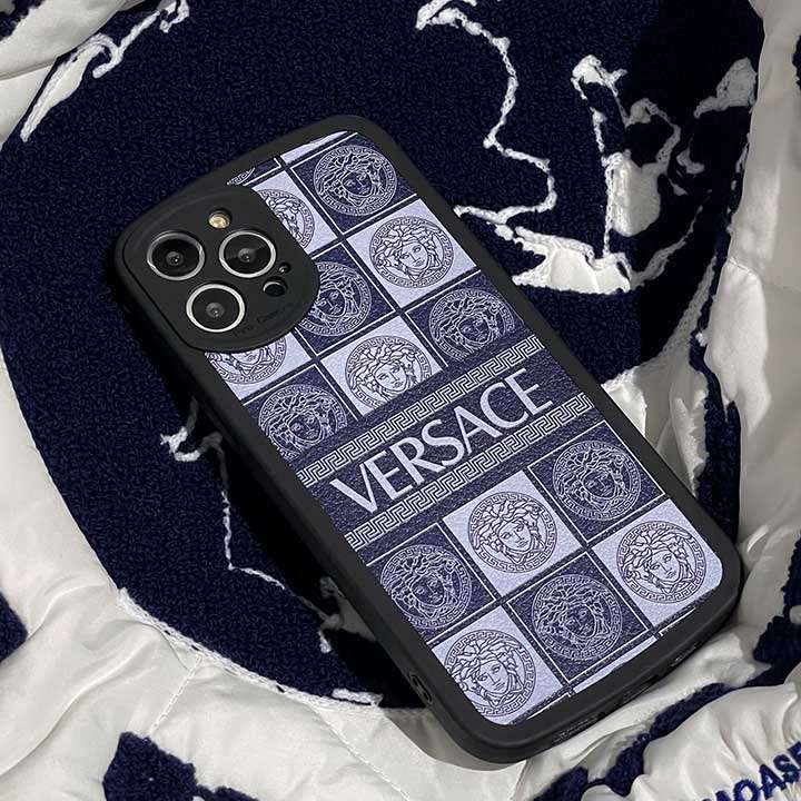 Versace iPhone 13 mini/13 pro max保護ケースロゴ付き