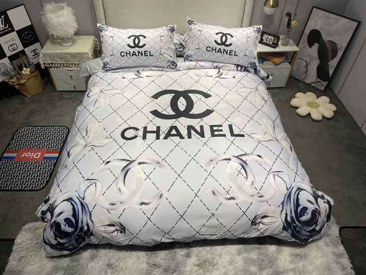 ベッドカバーchanel