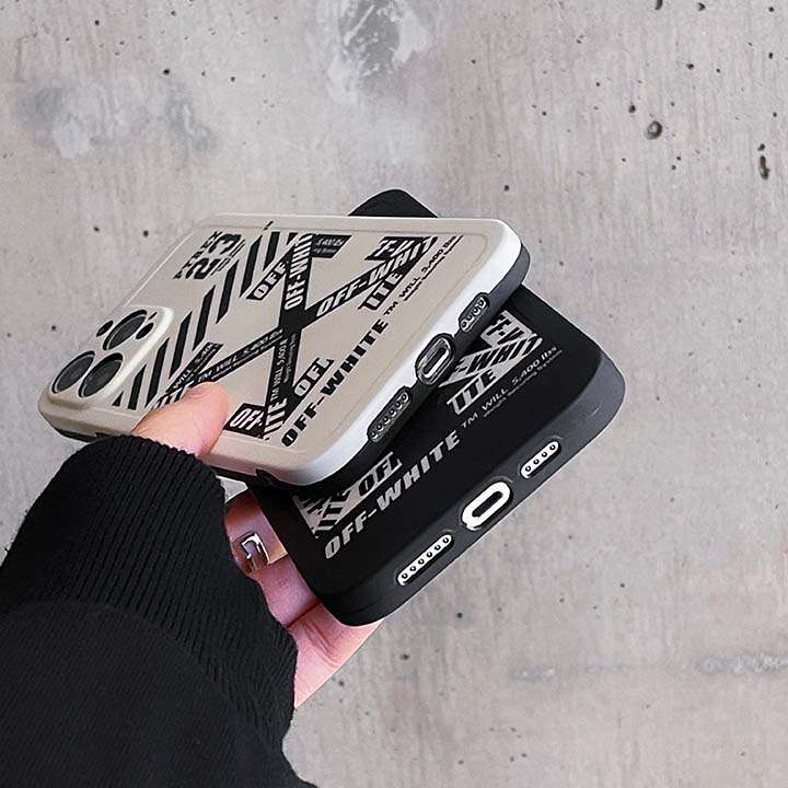 OffWhite携帯ケースアイフォーンXRブランド字母プリント