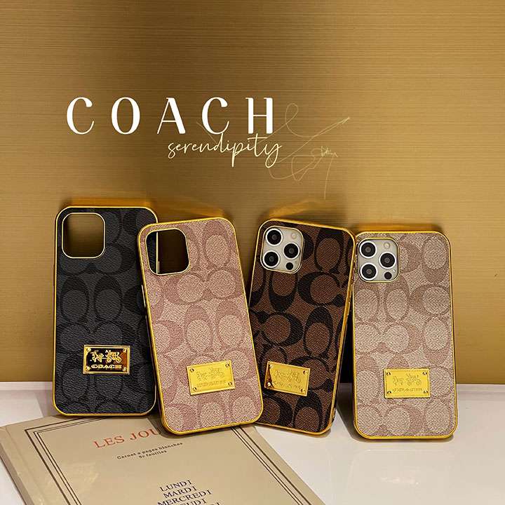 耐衝撃性スマホケースアイホン13mini coach