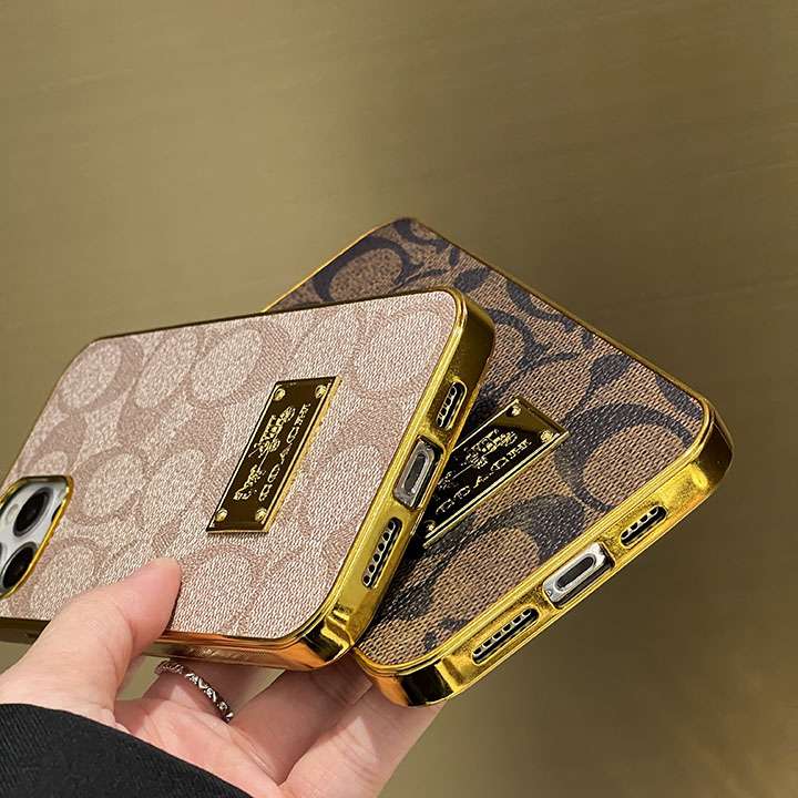 coachアイフォーン13スマホケース電気メッキ