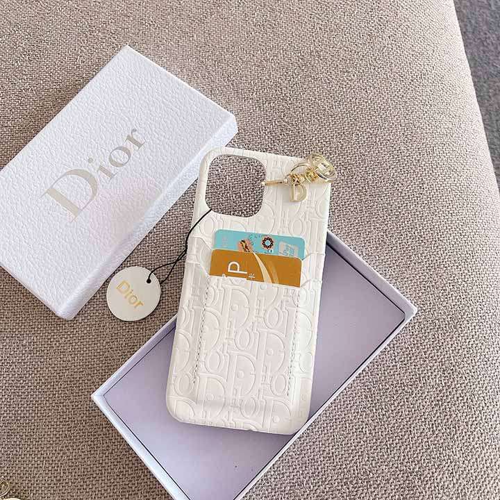 Dior保護ケースアイフォーン13 pro/13 miniカード収納