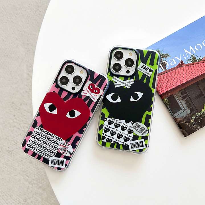 おしゃれ Comme des Garçons iphone14 max 携帯ケース