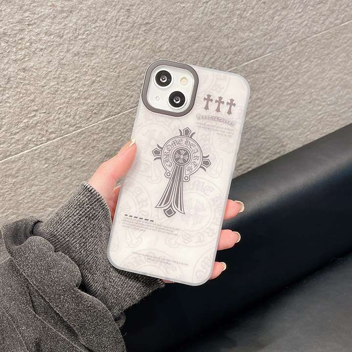 ロゴ付き Chrome Hearts 携帯ケース iphone14promax