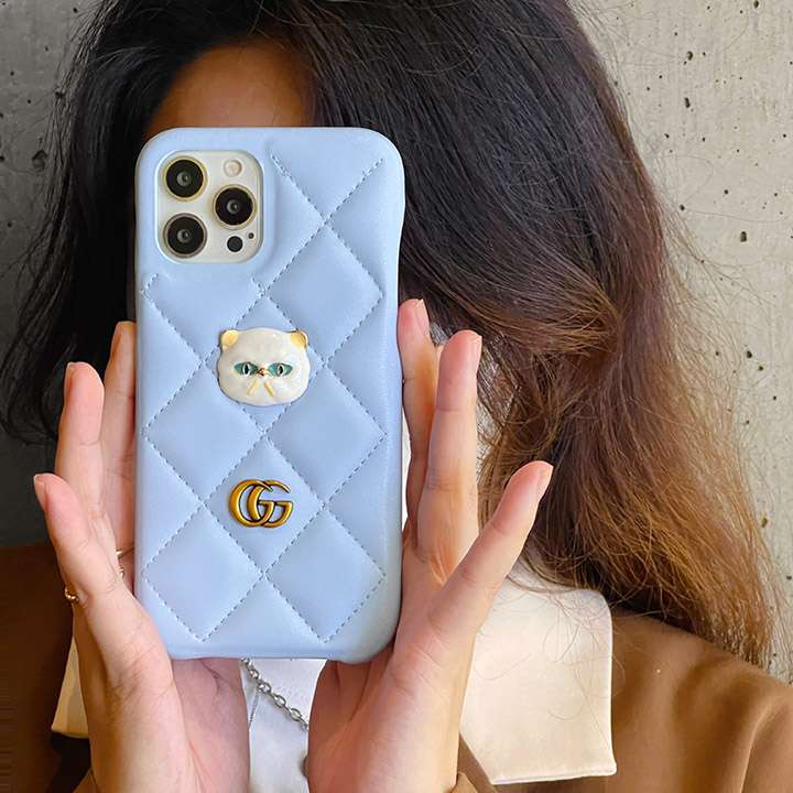 金属ロゴ付き 携帯ケース Gucci iphone14 max