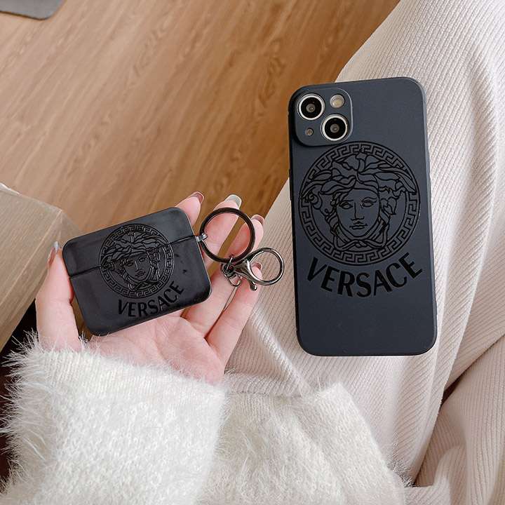 エアポッドプロ スマホケース Versace アイホン14プロマックス