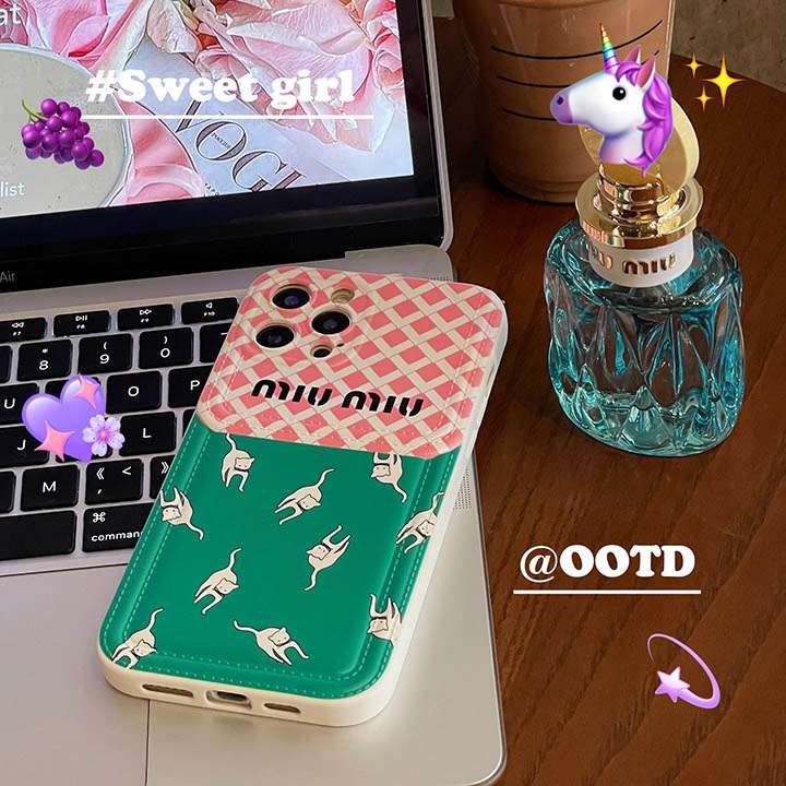 アイホン 15 pro カバーミュウミュウ miumiu