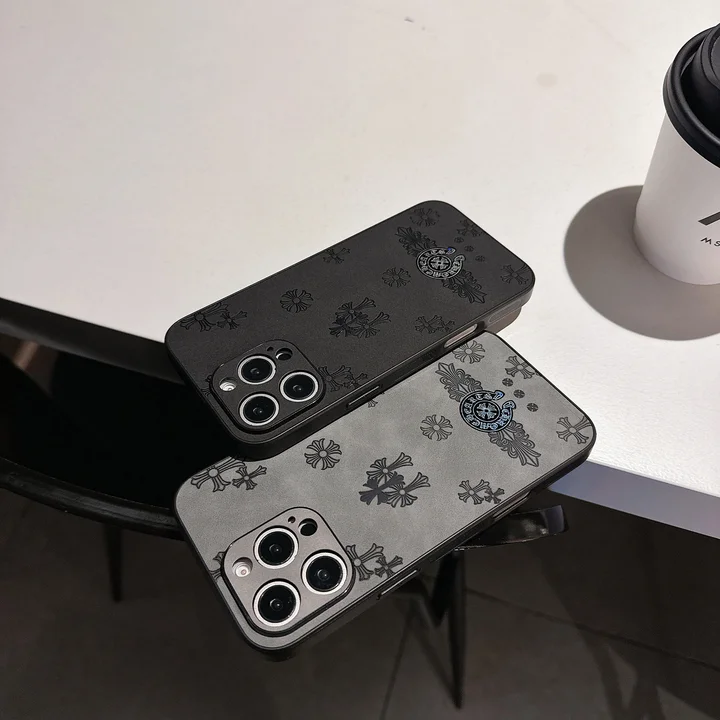 ハイブランド スマホケース アイフォン16プラス chrome hearts  男性