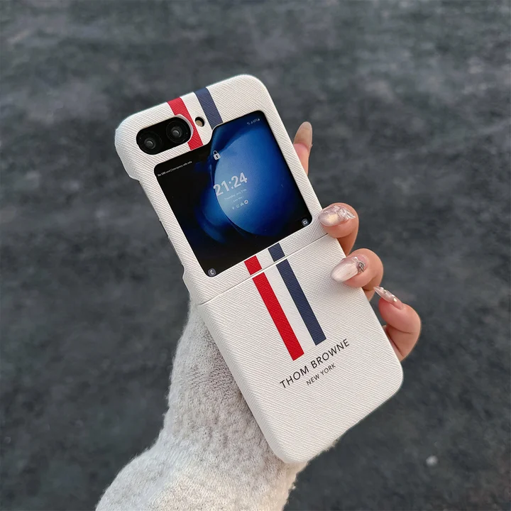 thom browne トムブラウン iphone16plus スマホケース  公式サイトと同じ