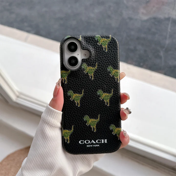 coach風 iphone16promax 