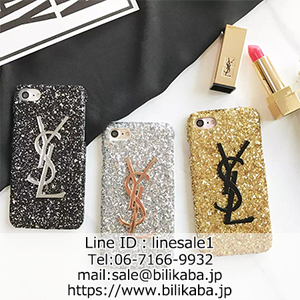 YSL iphoneケース キラキラ