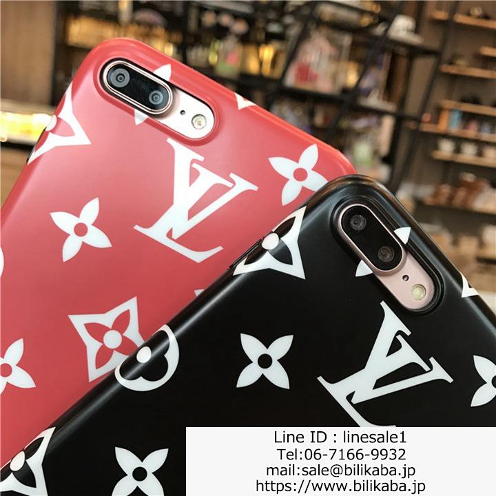 LV SUPREME iphone7 plusケース カップル用