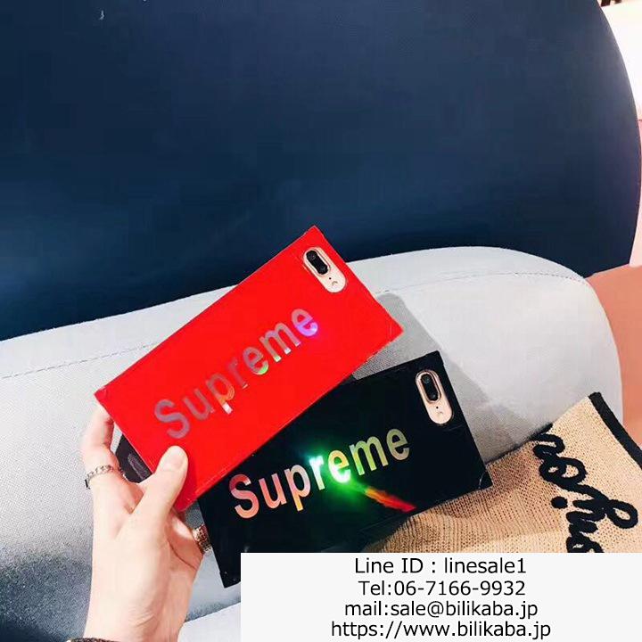 supreme アイフォン8ケース ストリート系