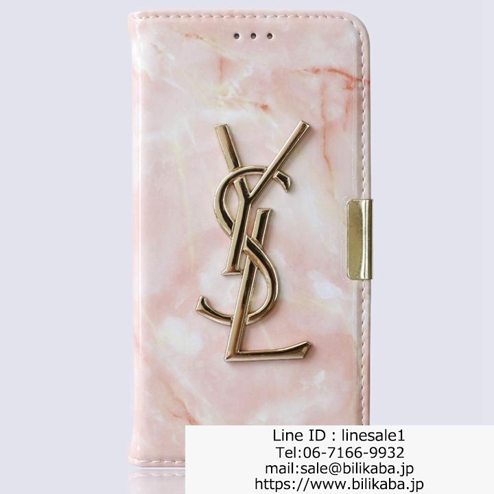 ysl iphone X ケース アップルマーク