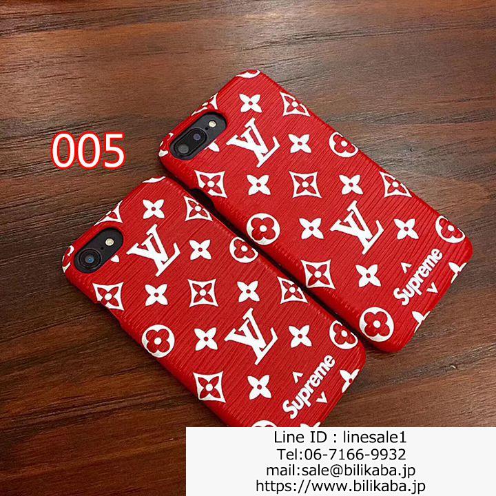 supreme lv iphone8ケース ペア用