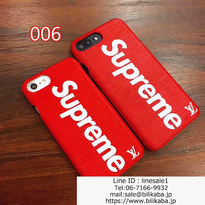 カップル用iphone7plusケース supreme lv