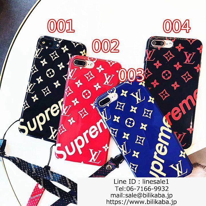 SUPREME LV iPhone8 PLUSケース