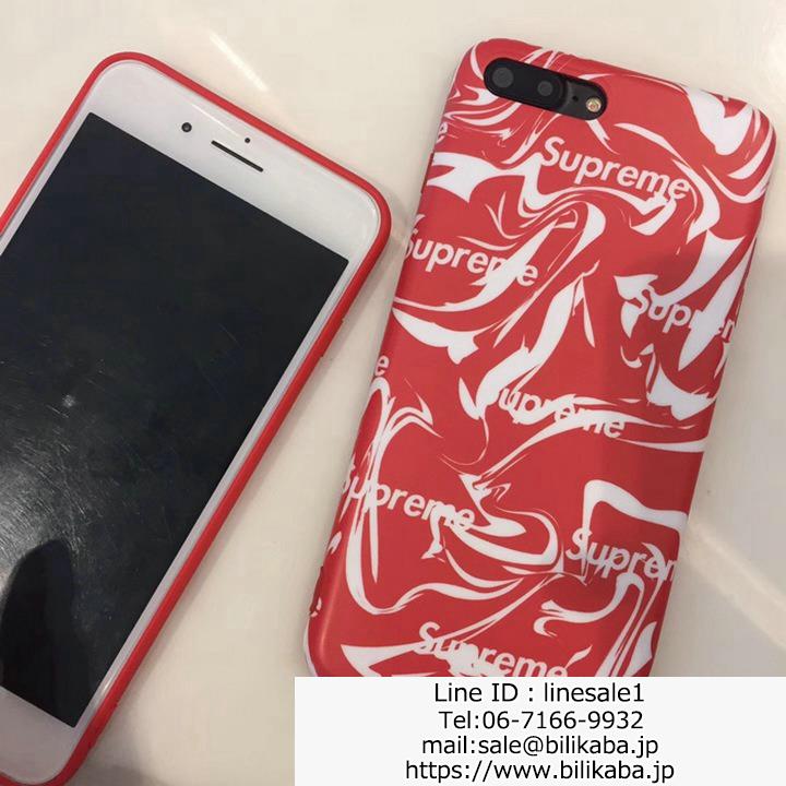 supreme iphone8plusケース