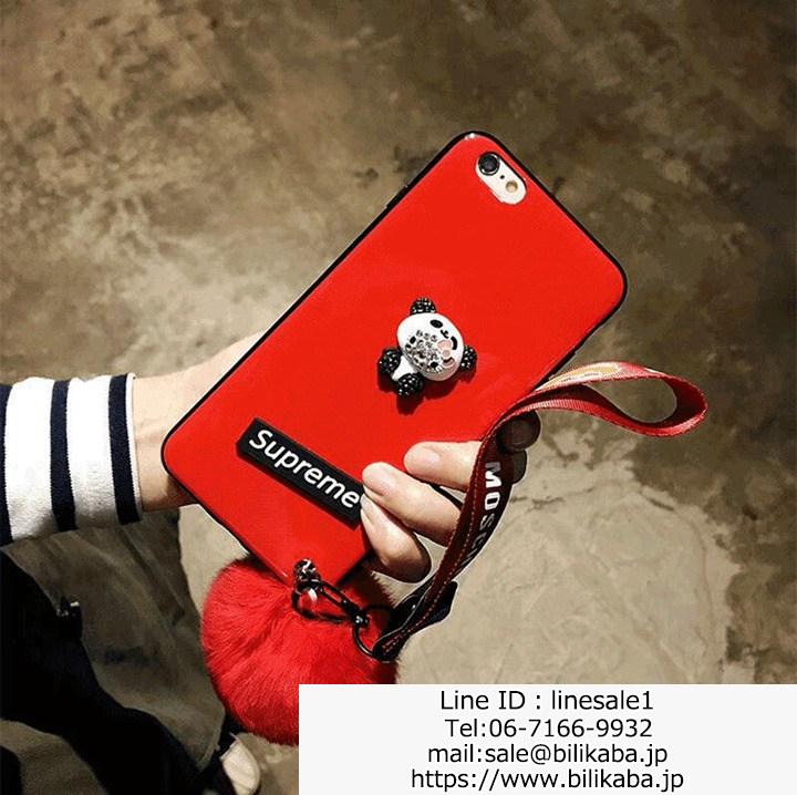 SUPREME iphone8ケース 毛玉付き