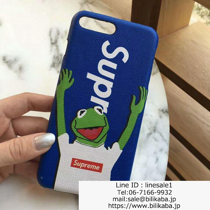 supreme iPhoneXケース カーミット