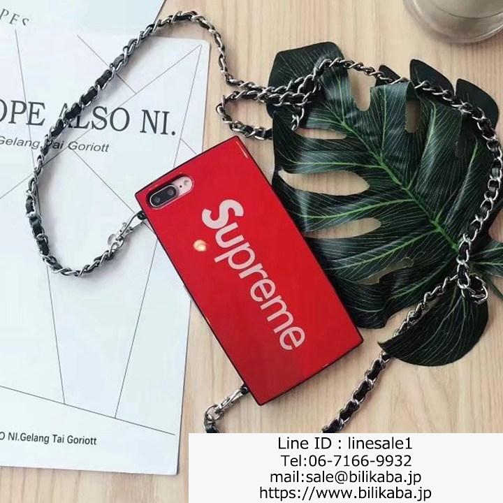 可愛い iphoneXケース supreme