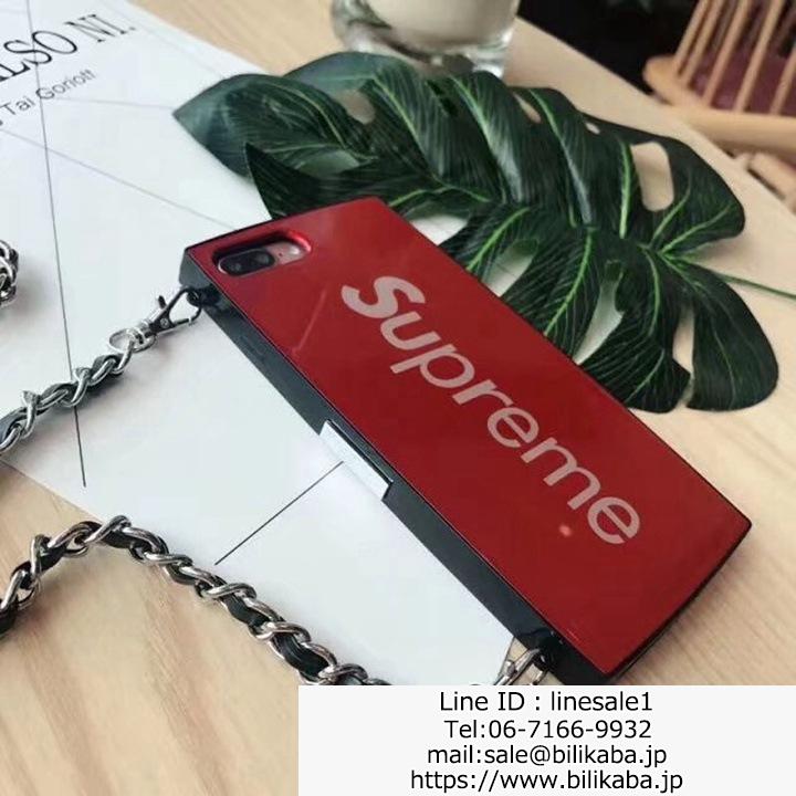 supreme iphone8plusケースパウダーファンデーション型