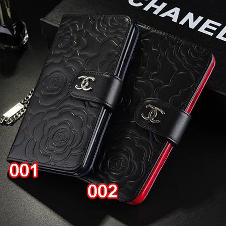 CHANEL 薔薇柄 iPhoneXS Max 手帳カバー