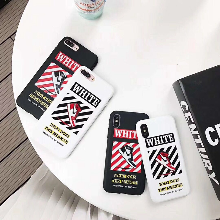 カップル用 iPhoneXs Maxケース OFF WHITE