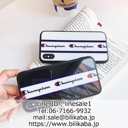 Champion 背面ガラス iphone11 proカバー