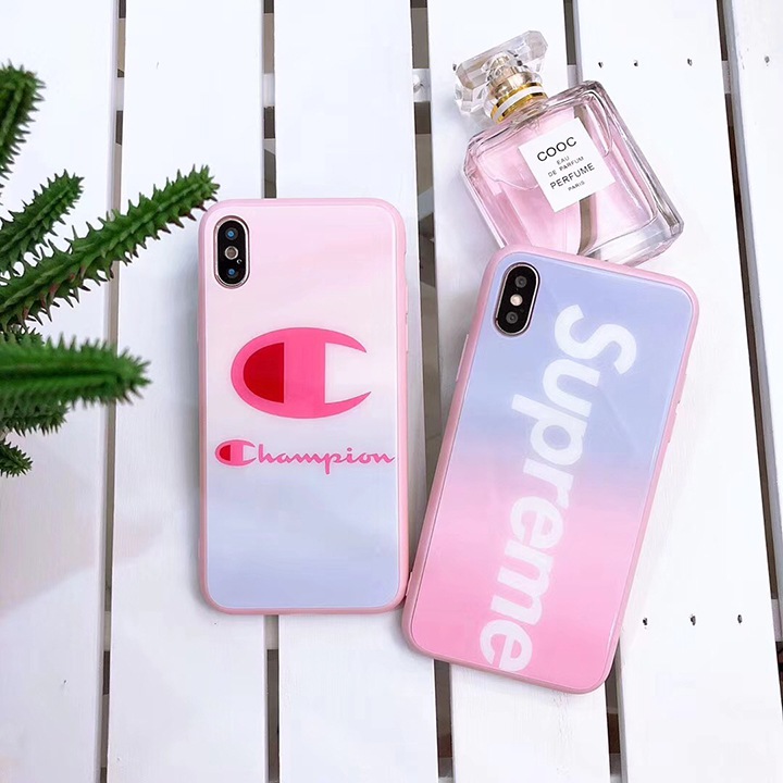 シュプリーム iphonexケース ピンク可愛い
