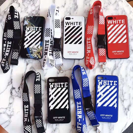 Off-White ネックストラップ付き iphone11ケース